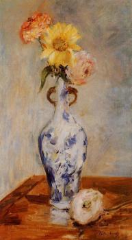 Berthe Morisot : The Blue Vase